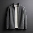 Bordeaux - Men's Merino Zip Jacket