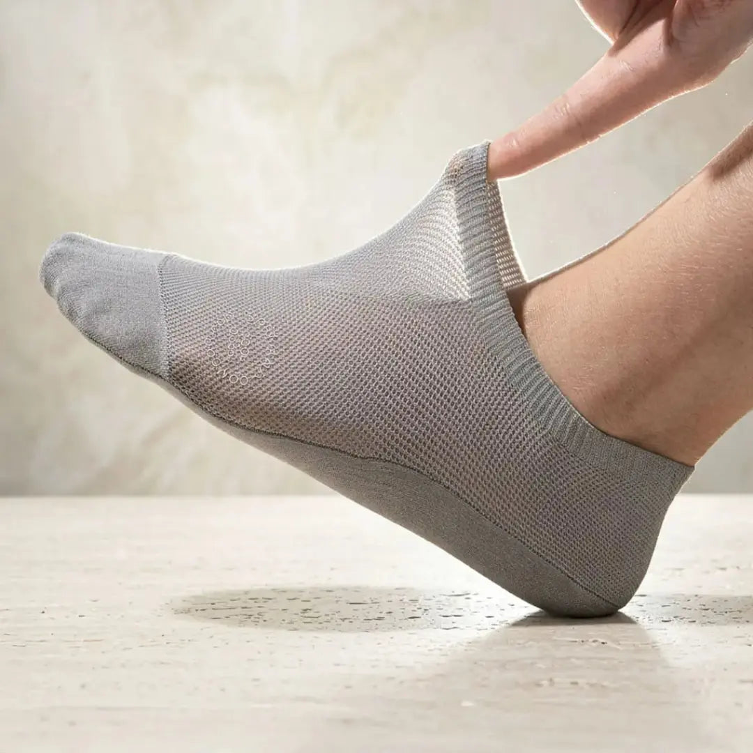 Breathable Reinforced No-Show Socks