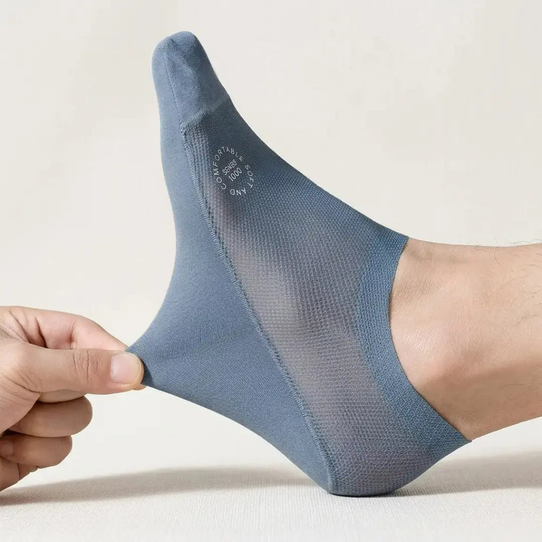 Breathable Reinforced No-Show Socks