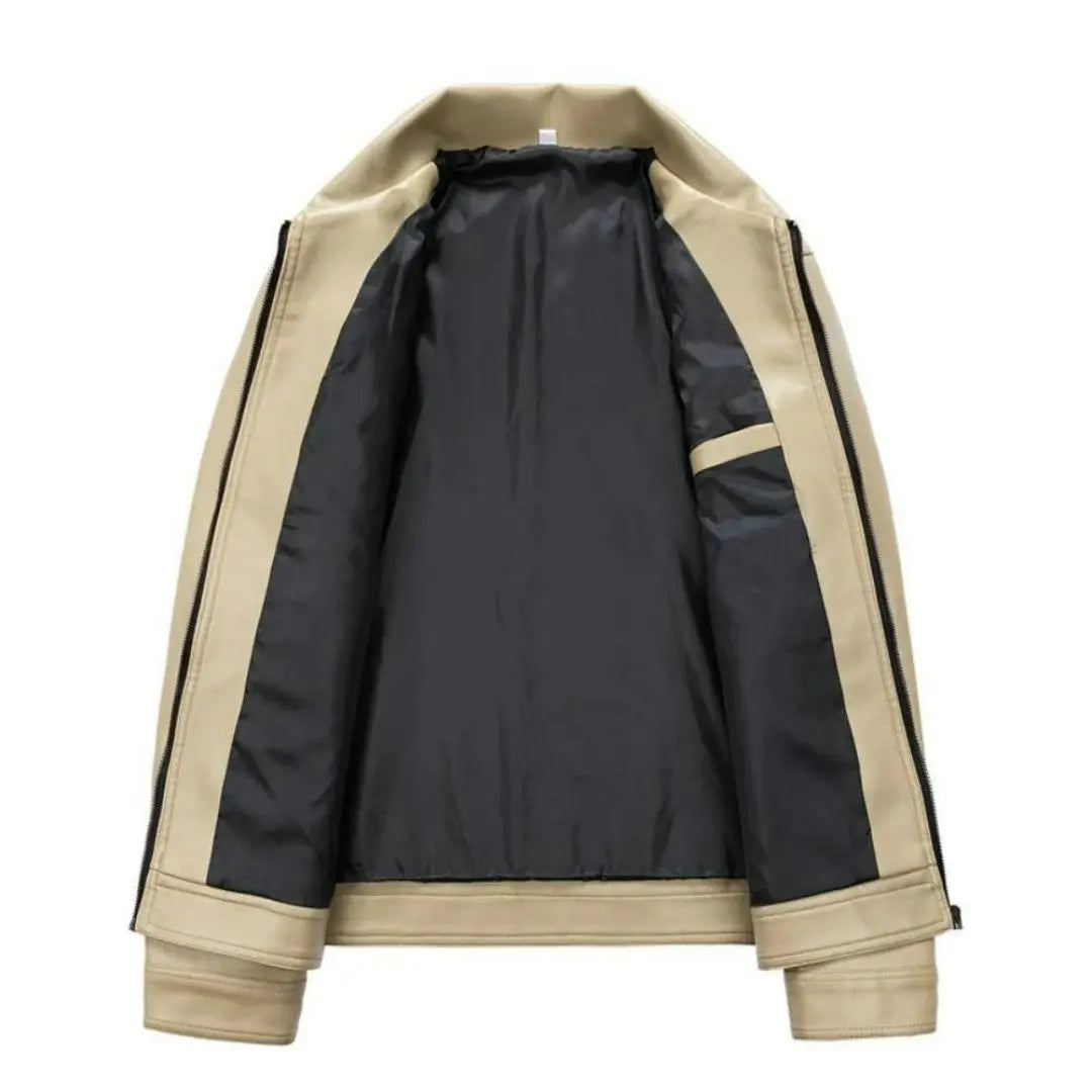Bronco - Men's Leather Bomber Jacket