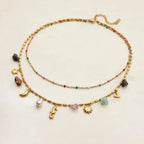 Avaria Cambria Coastal Charm Layered Women's Necklace