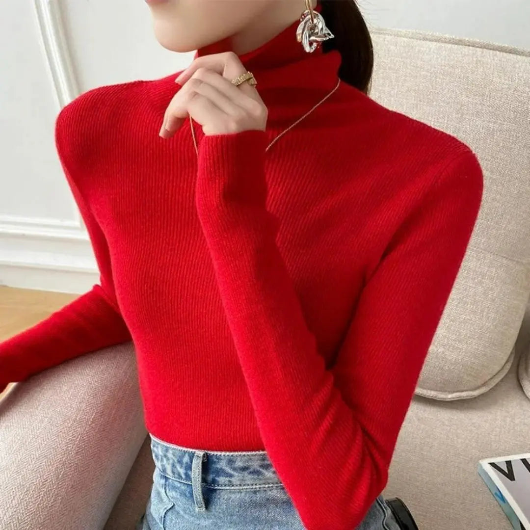 Camille - Women's Cashmere Turtleneck