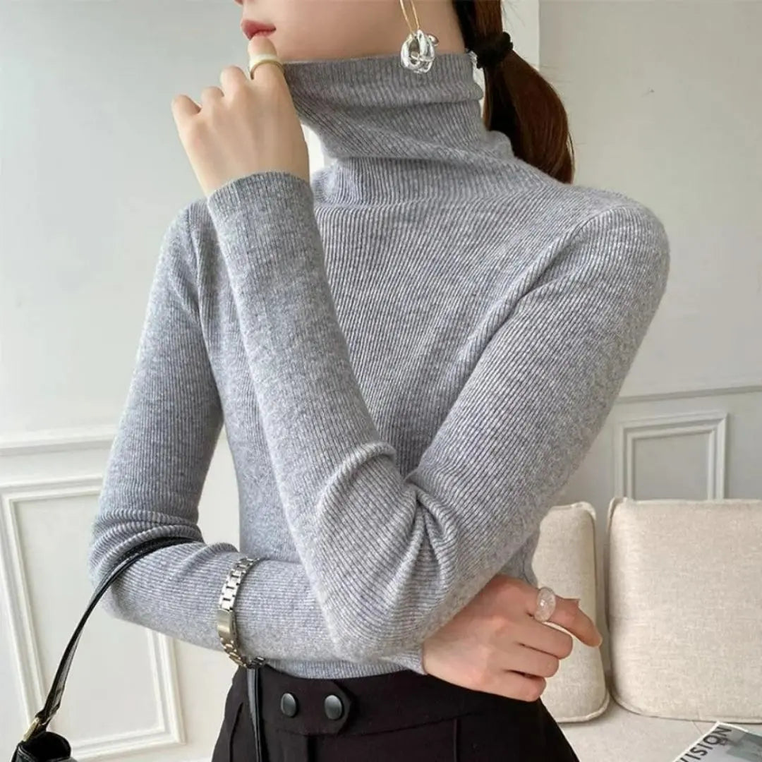 Camille - Women's Cashmere Turtleneck