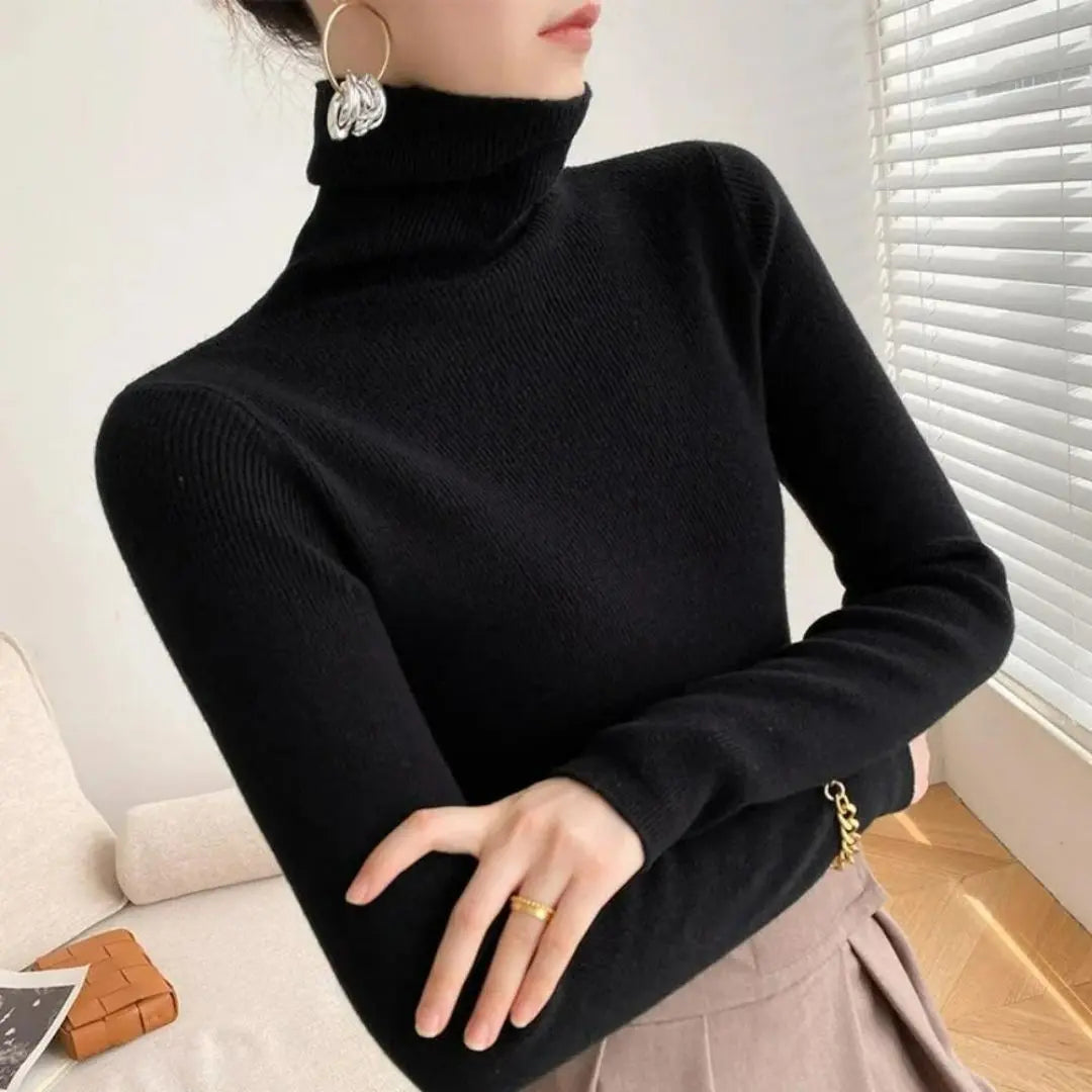 Camille - Women's Cashmere Turtleneck