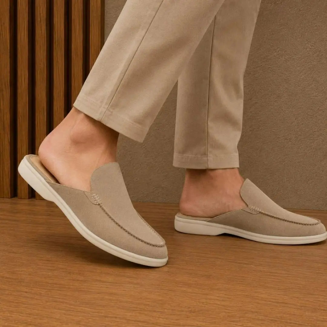 Thomas - Men's Casual Suede Mules