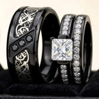 Celtic Black Rings - Couple Choice