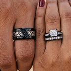 Celtic Black Rings - Couple Choice