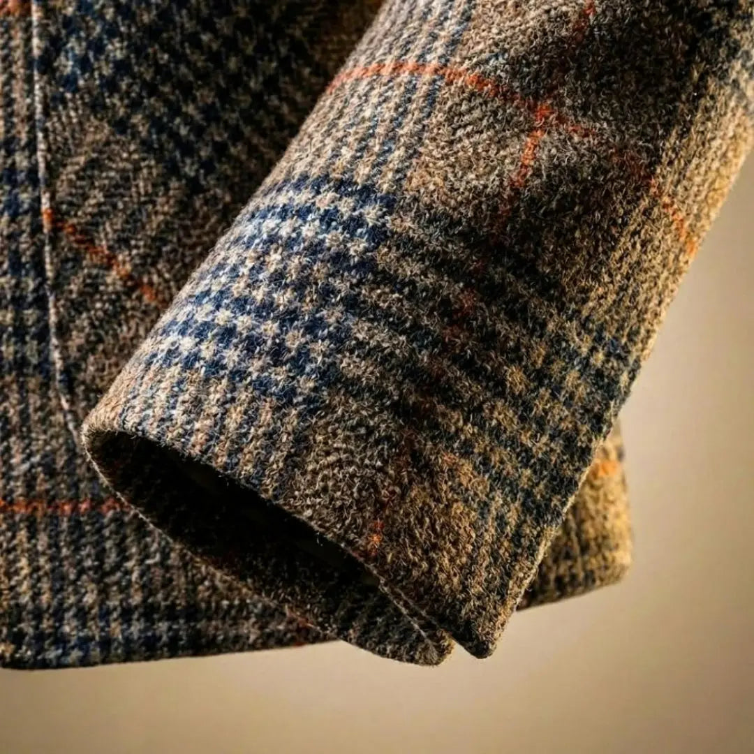 Charles Houndstooth Men's Wool Blazer