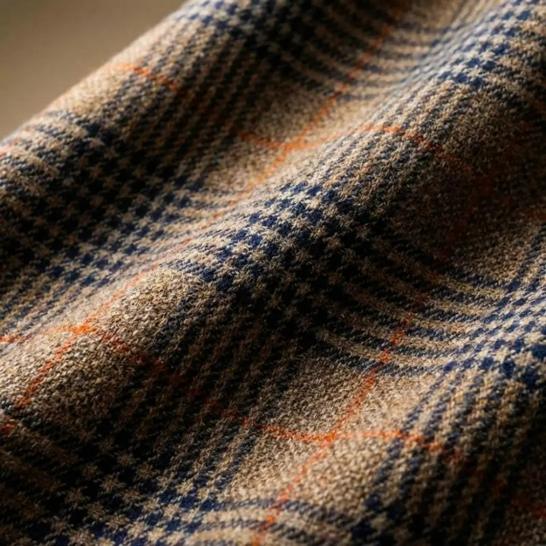 Charles Houndstooth Men's Wool Blazer