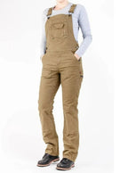 Women's Stretch Canvas Work Bib Overalls