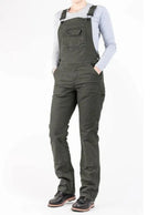 Women's Stretch Canvas Work Bib Overalls