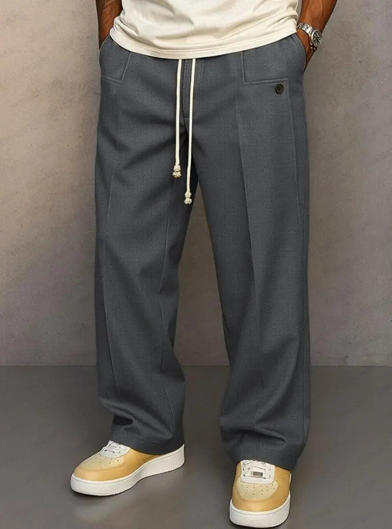 Comfy Urban Style Men's Drawstring Pants