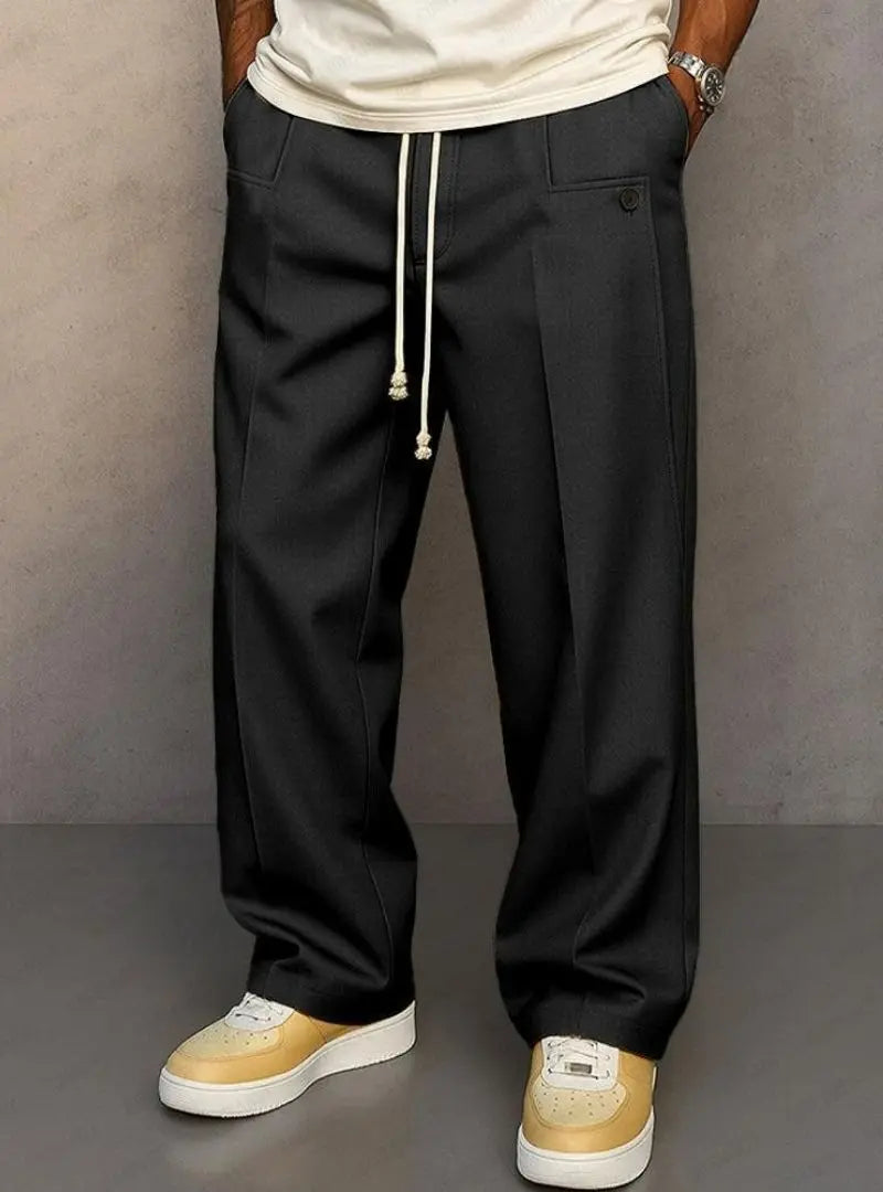 Comfy Urban Style Men's Drawstring Pants