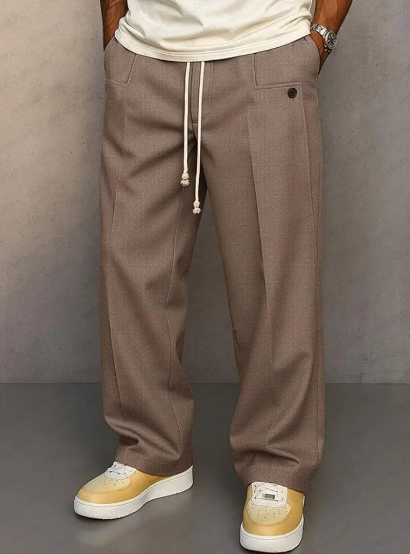 Comfy Urban Style Men's Drawstring Pants