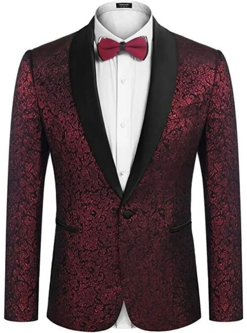 Floral Men's Dinner Blazer