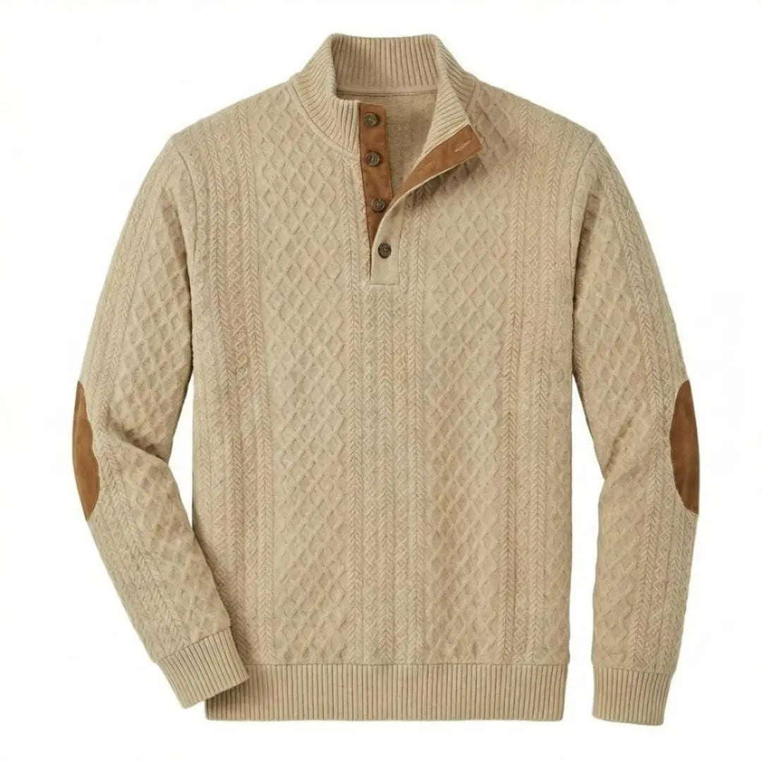 Crown - Men's Classic High Collar Pullover