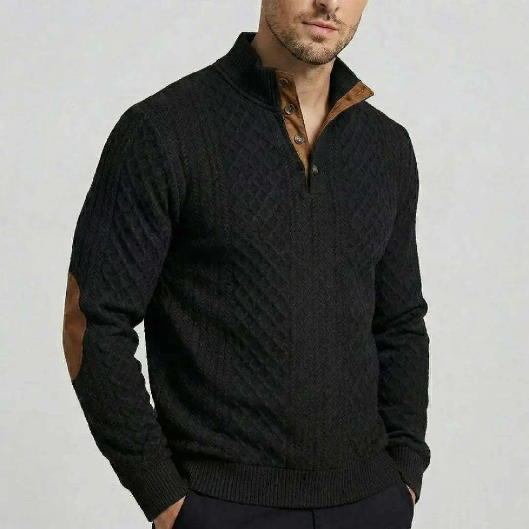 Crown - Men's Classic High Collar Pullover