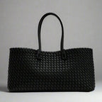 Daria - Women's Woven Leather Handbag