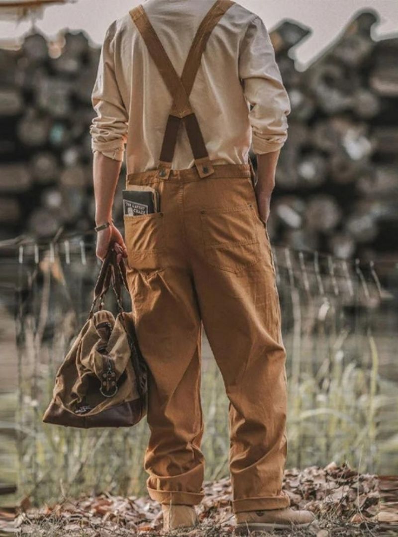 Men's Duck Chore Overalls