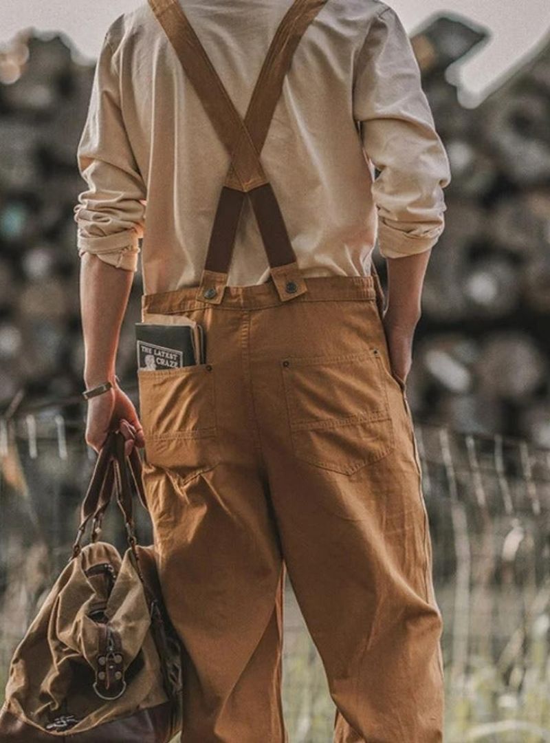Men's Duck Chore Overalls