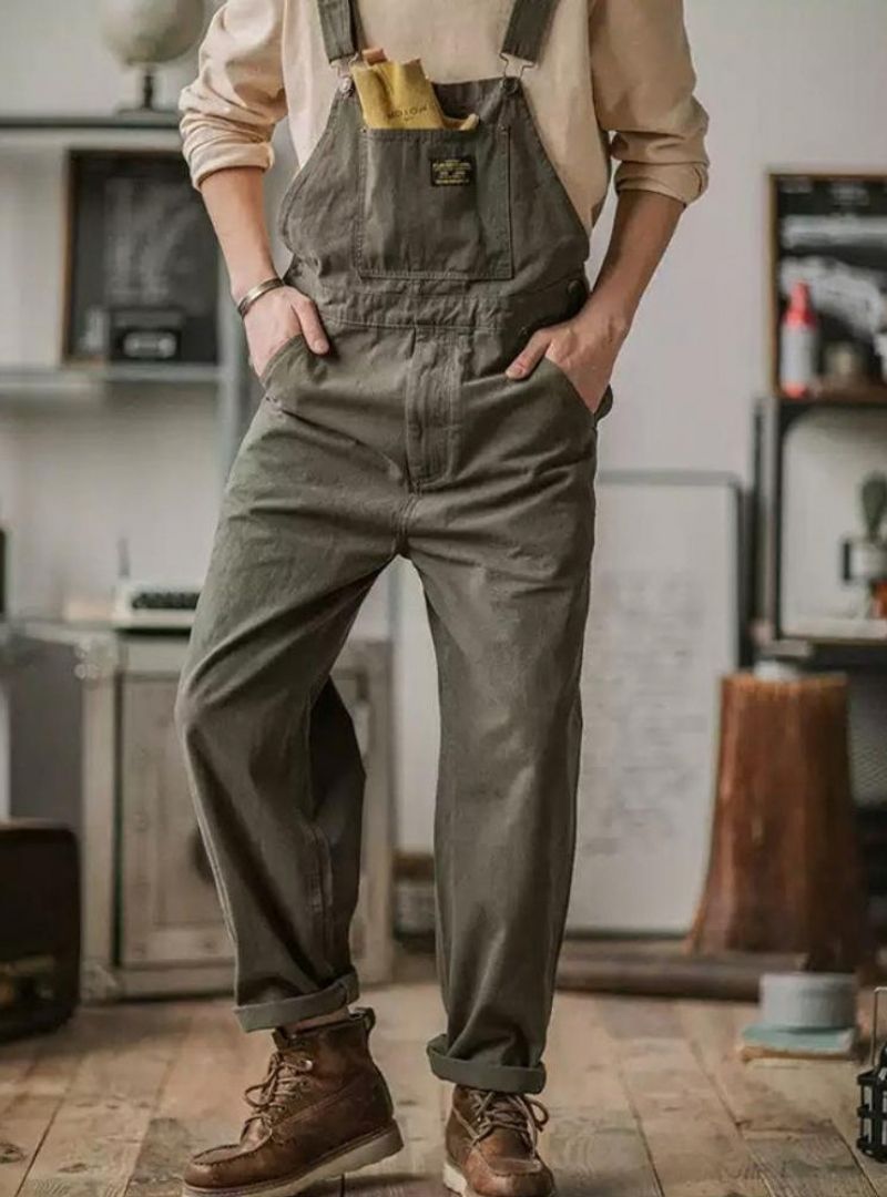 Men's Duck Chore Overalls