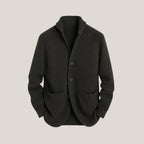Elliot - Men's Tailored Button-Front Knit Cardigan