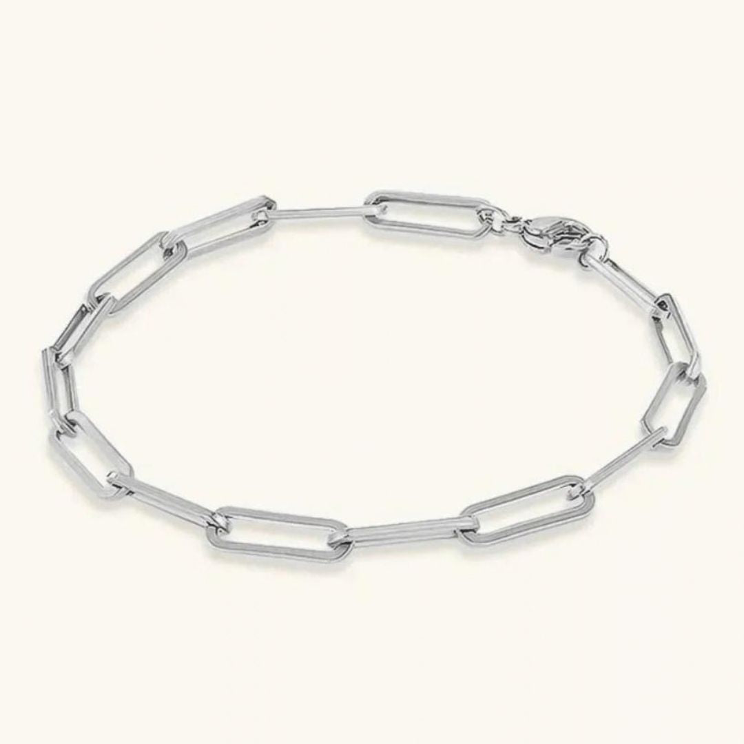 Avaria Eloise Gold Paperclip Women's Bracelet