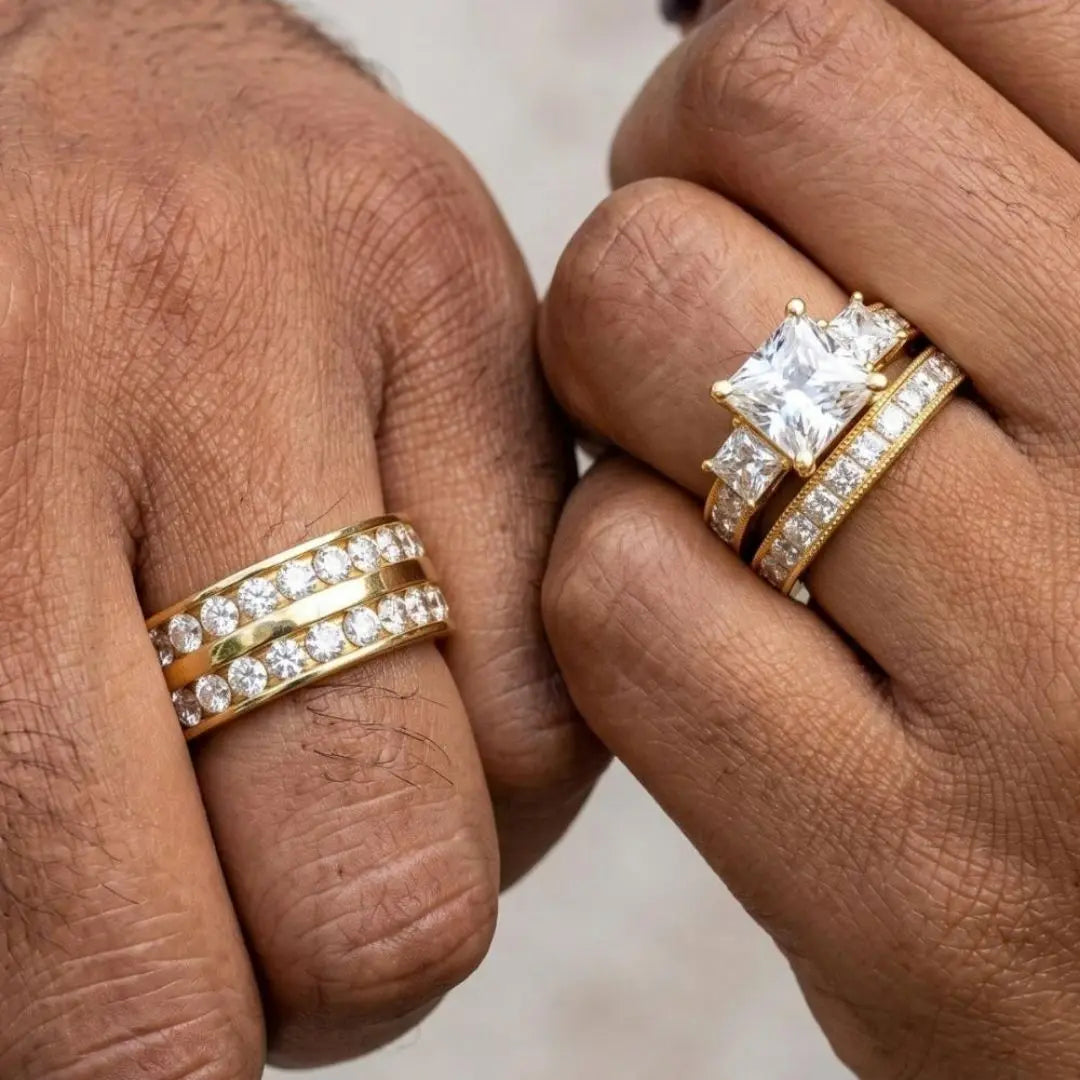 Flamenco Love Rings - Couple Choice