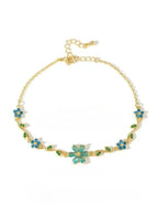 Flora Harmony Whimsical Luxury Charm Bracelet