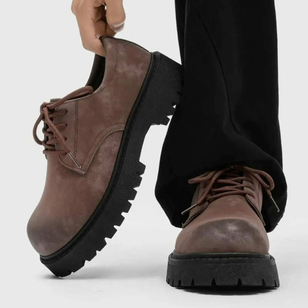 Foundry - Men's Suede Derby Shoes