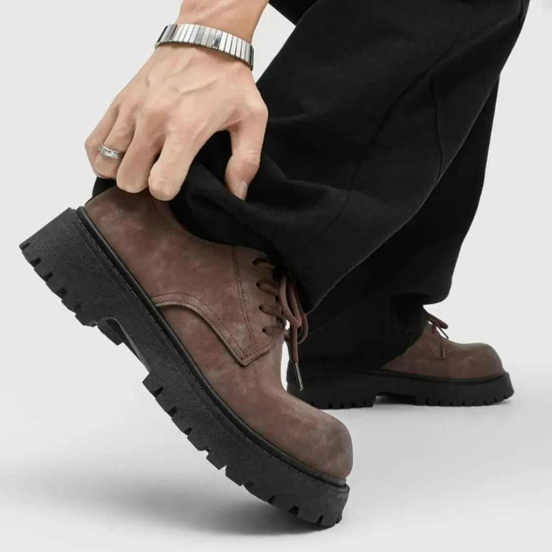 Foundry - Men's Suede Derby Shoes