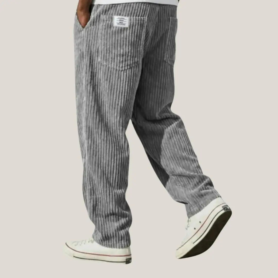 Gary - Men's Vintage-Inspired Corduroy Trousers