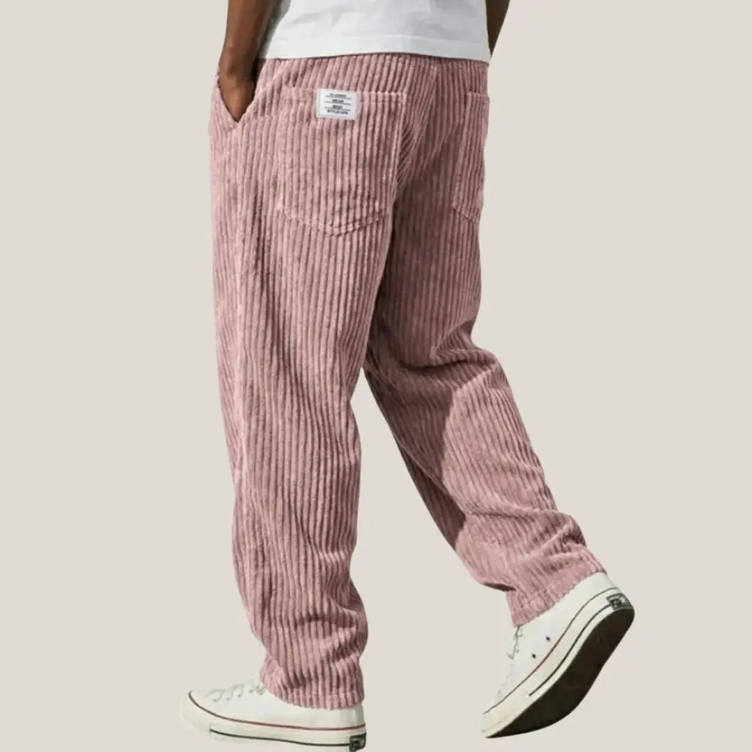 Gary - Men's Vintage-Inspired Corduroy Trousers