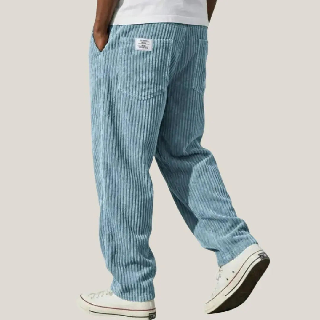 Gary - Men's Vintage-Inspired Corduroy Trousers