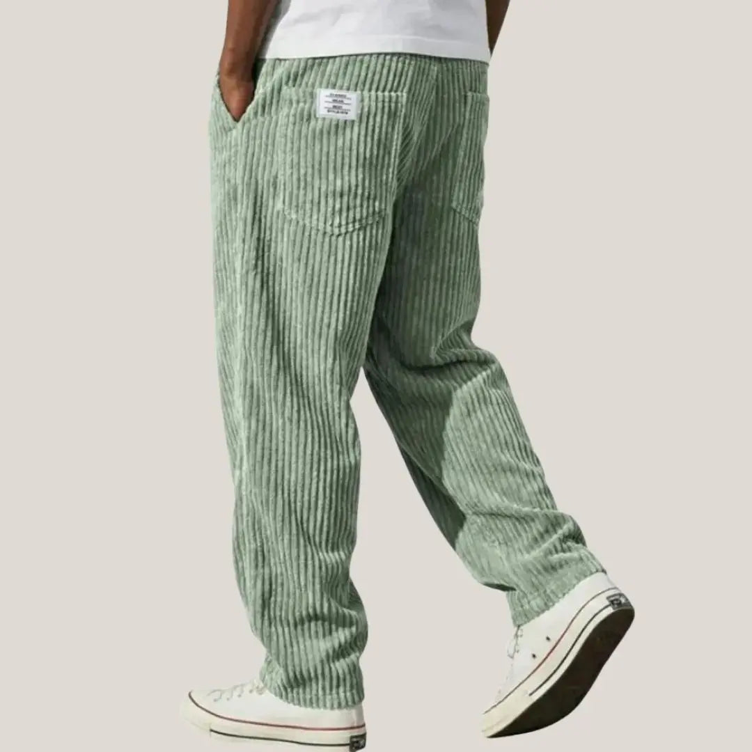 Gary - Men's Vintage-Inspired Corduroy Trousers