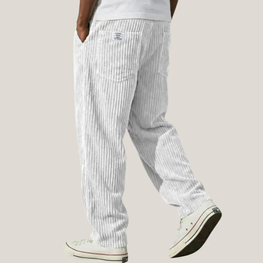 Gary - Men's Vintage-Inspired Corduroy Trousers
