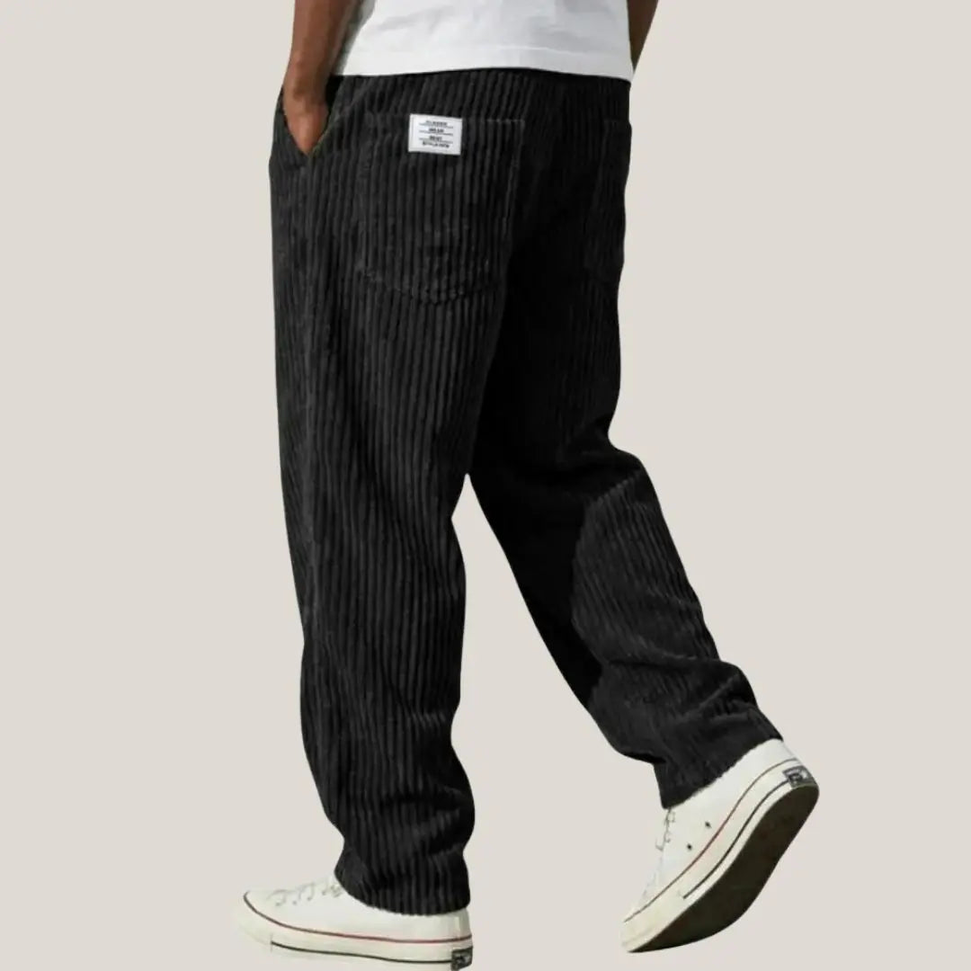 Gary - Men's Vintage-Inspired Corduroy Trousers