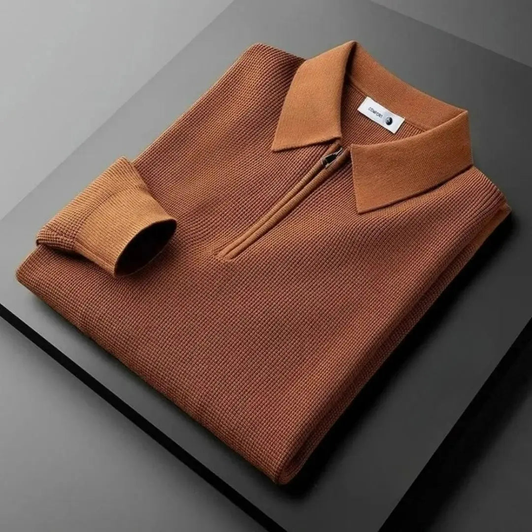 Hampton - Men's Waffle Knit Shirt