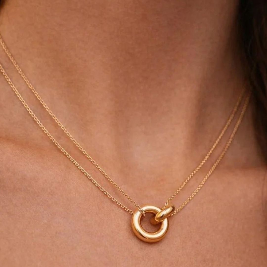 Avaria Harper Gold Women's Chain Necklace