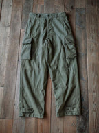 Men's Reproduction French Army M-47 Herringbone Twill Trousers