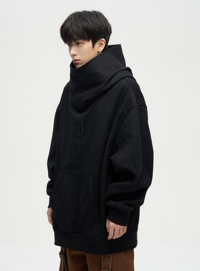 Exclusive Double Panel Men's Hooded Jacket - Harajuku Street Wear