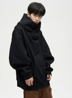 Exclusive Double Panel Men's Hooded Jacket - Harajuku Street Wear