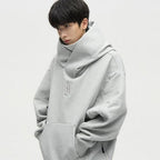 Exclusive Double Panel Men's Hooded Jacket - Harajuku Street Wear