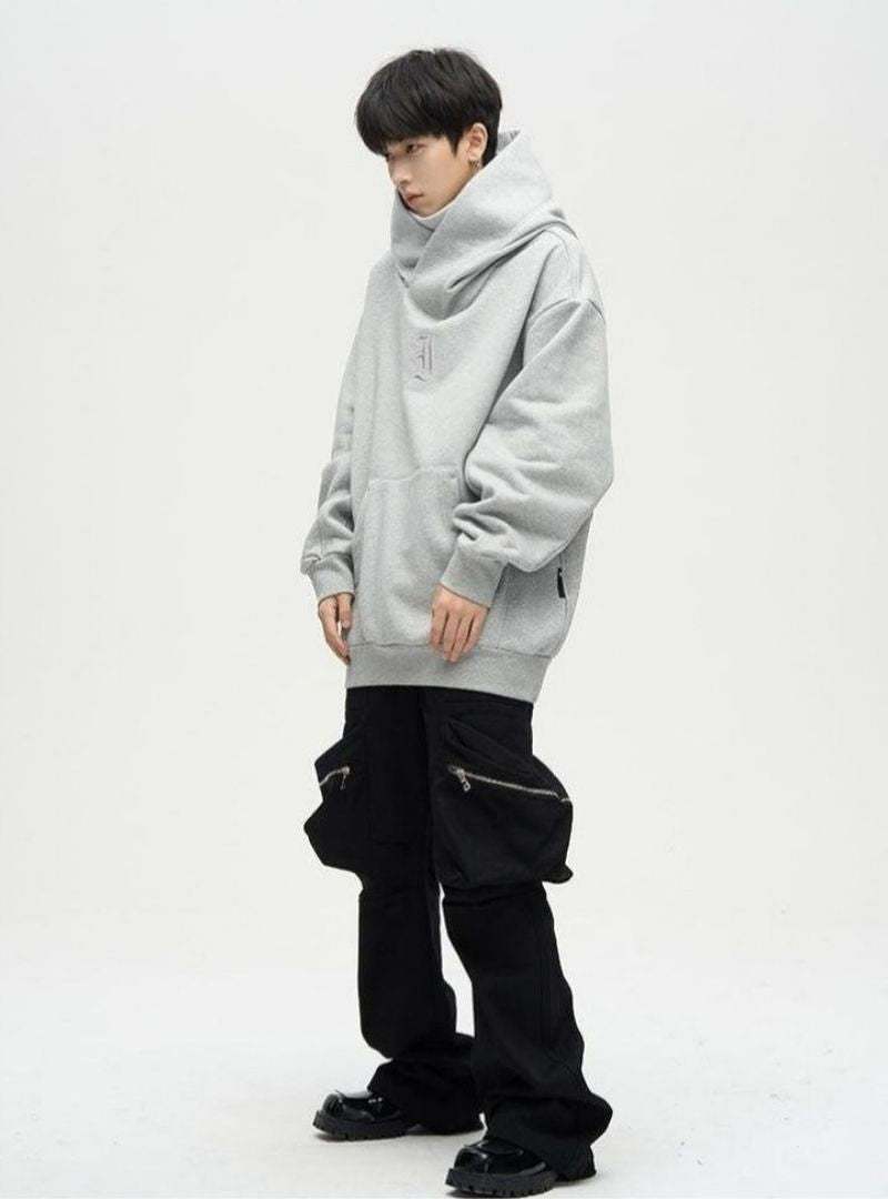 Exclusive Double Panel Men's Hooded Jacket - Harajuku Street Wear