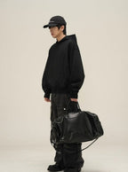 Exclusive Off Paneled Men's Hoodie - Harajuku Street Wear