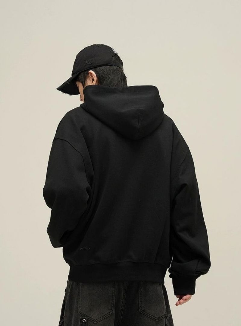 Exclusive Off Paneled Men's Hoodie - Harajuku Street Wear