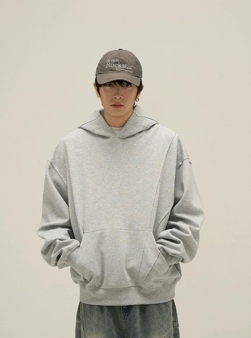 Exclusive Off Paneled Men's Hoodie - Harajuku Street Wear
