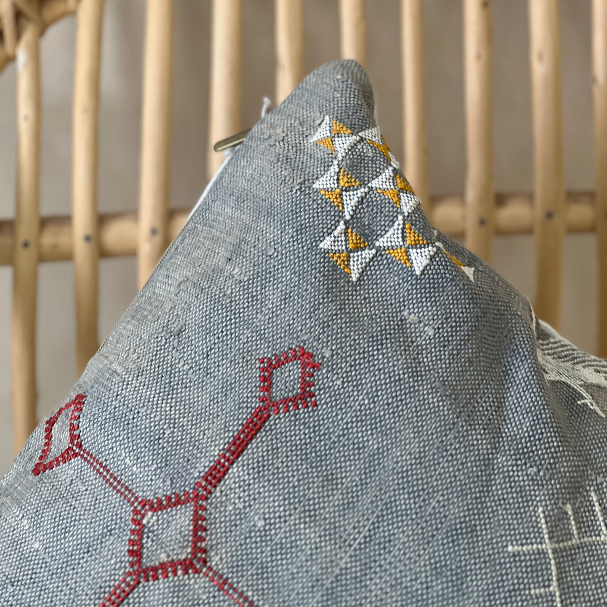 silk Moroccan Pillow Cover