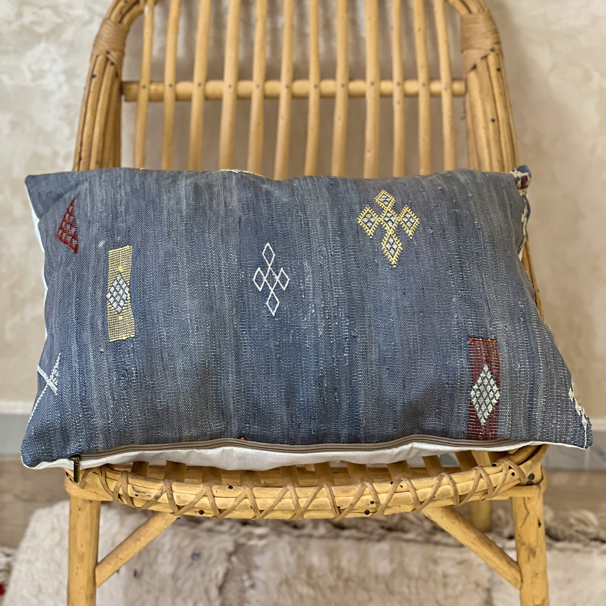 silk Moroccan Pillow Cover