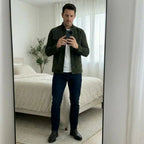Jacob - Men's Classic Pocket Suede Jacket